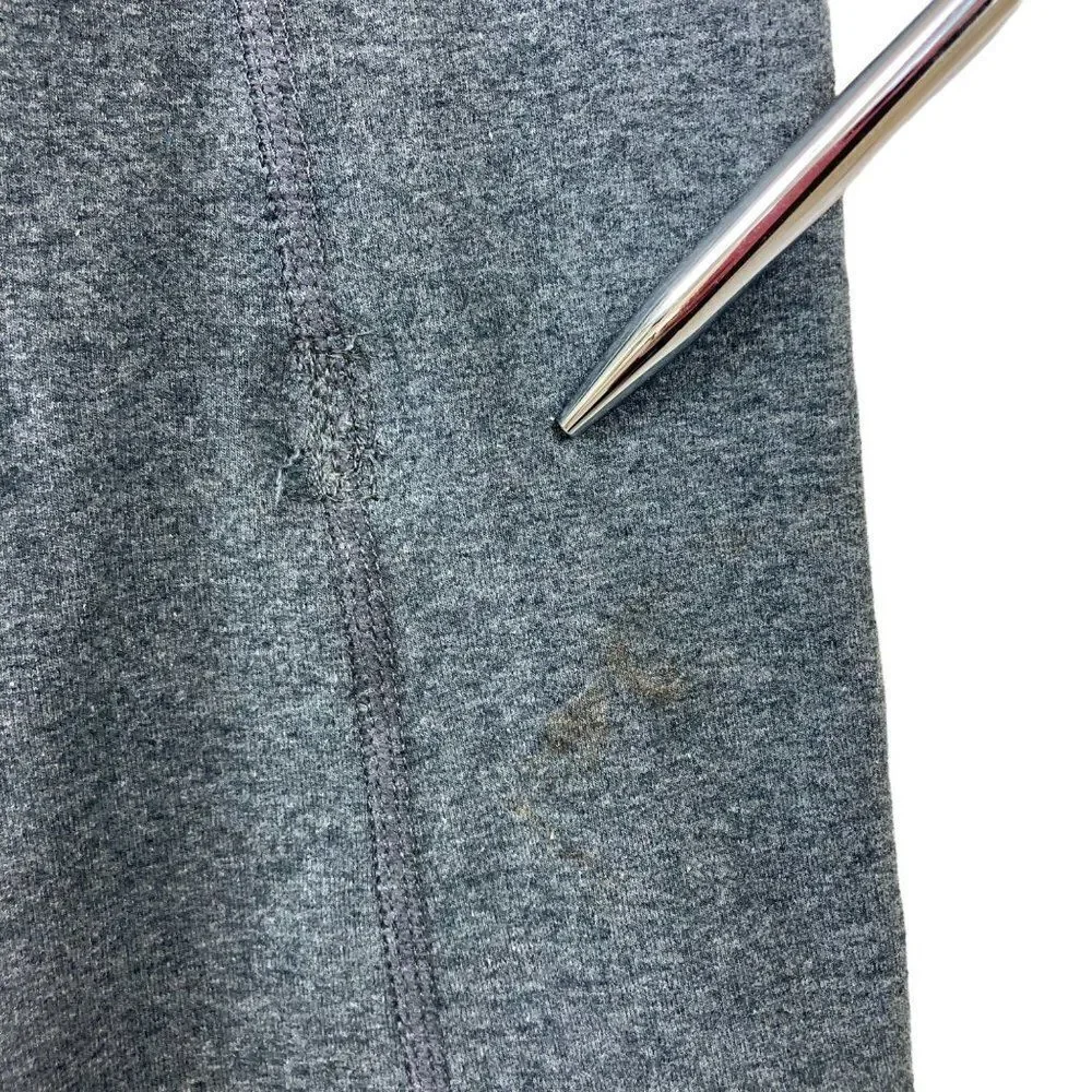 Lululemon Groove Pant Blurred Blossoms Heathered Fossil Flare Yoga Pants *FLAWS* - Picture 10 of 13